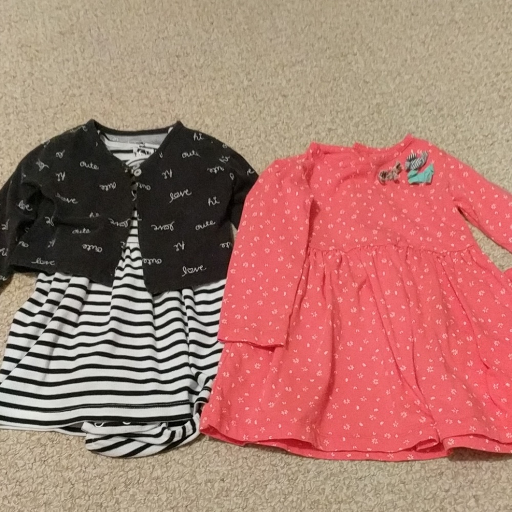 2 Carter's dresses